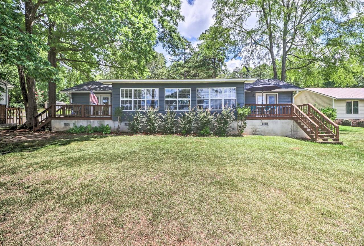 Waterfront Lake Sinclair Home With Boat Dock! 米利奇维尔 外观 照片