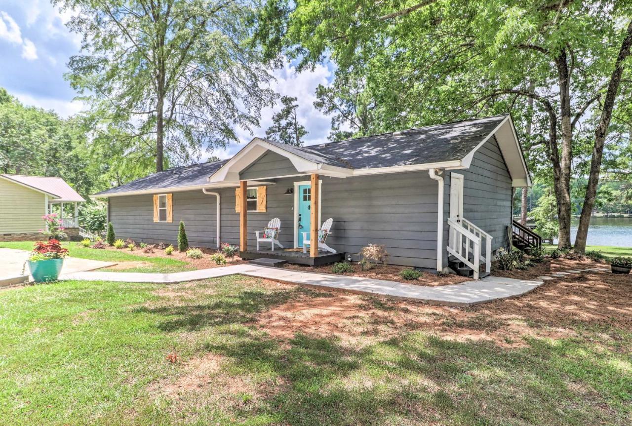 Waterfront Lake Sinclair Home With Boat Dock! 米利奇维尔 外观 照片